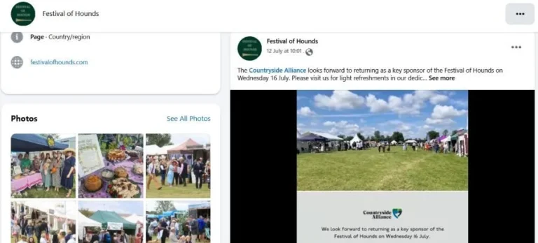 Festival of Hounds east of England Showground