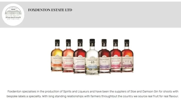 foxdenton liqueurs shooting
