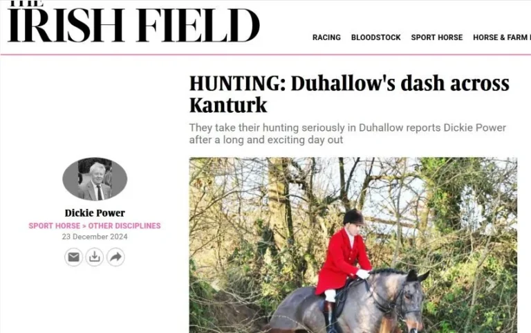 irish field duhallow hunt