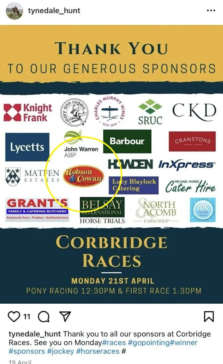 robson and Cowan corbridge P2P