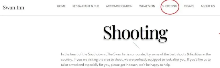 swan inn midhurst shooting