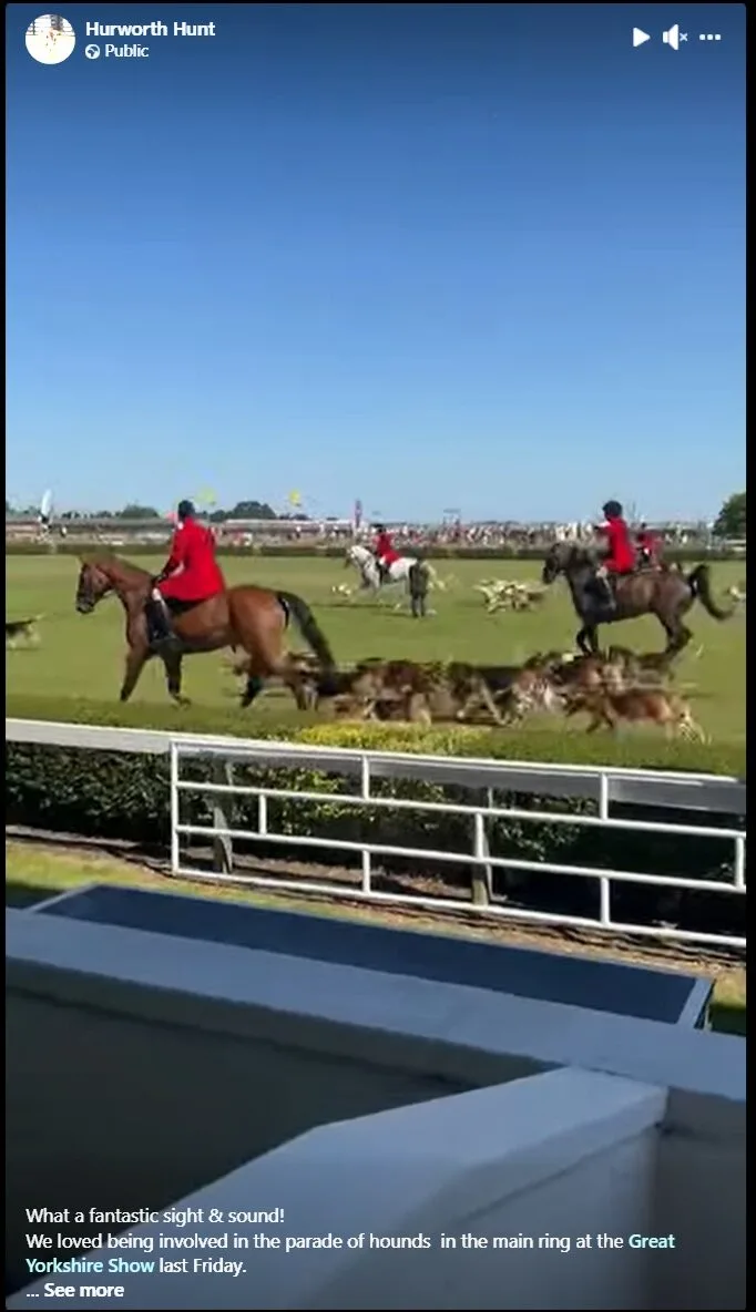 Hurworth Hunt Great Yorkshire Show